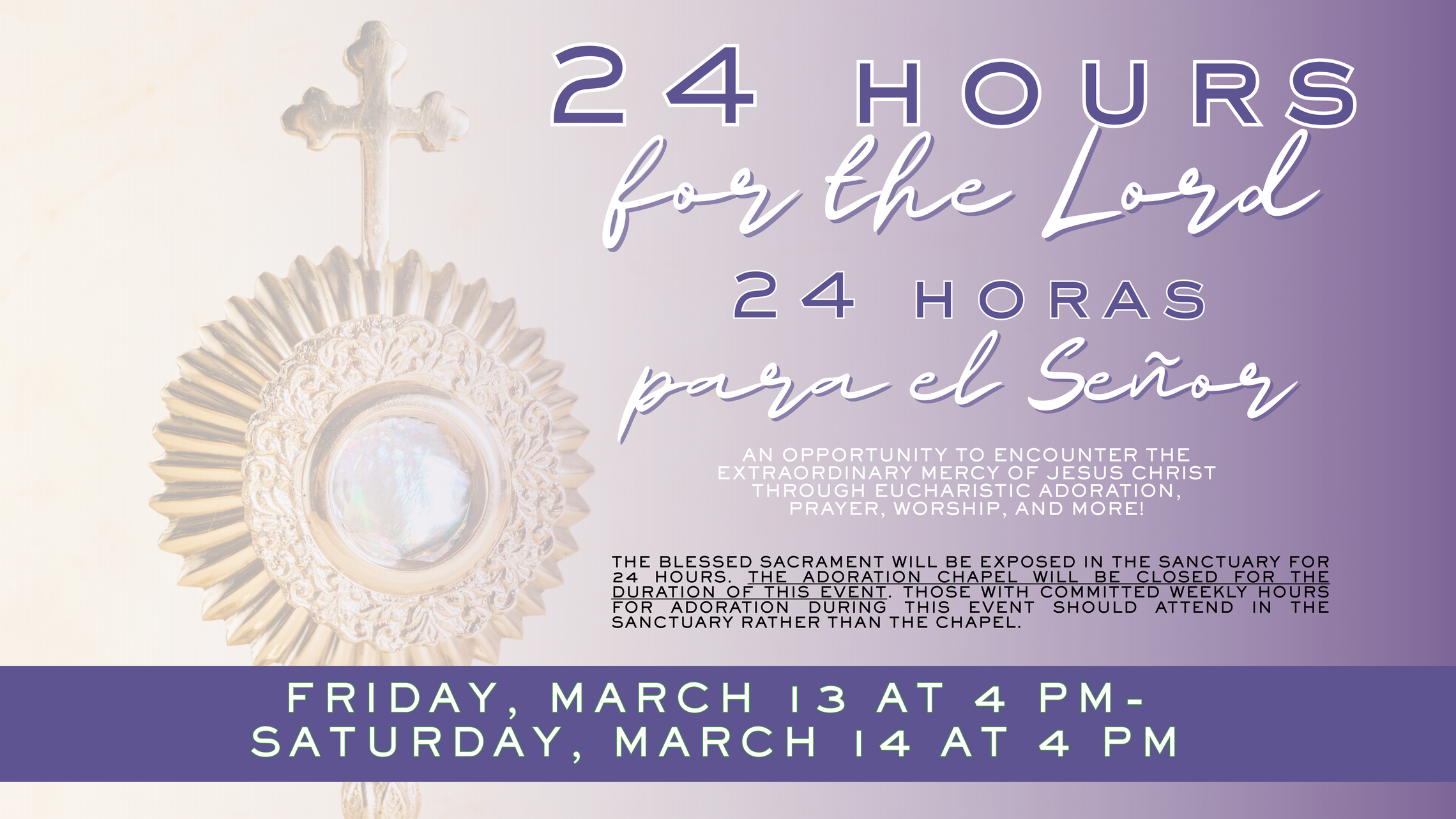 24 Hours For The Lord Facebook Facebook Post Square Presentation
