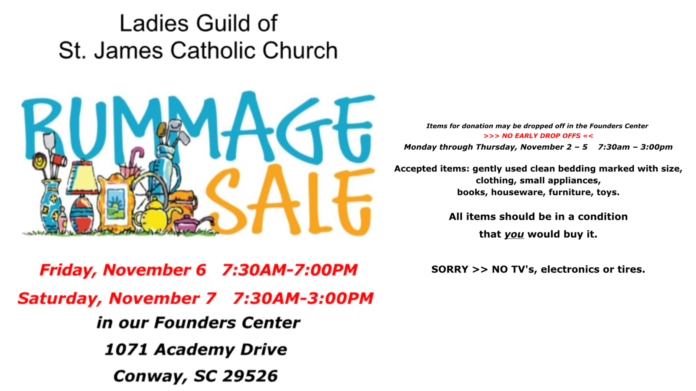 Rummage Sale
