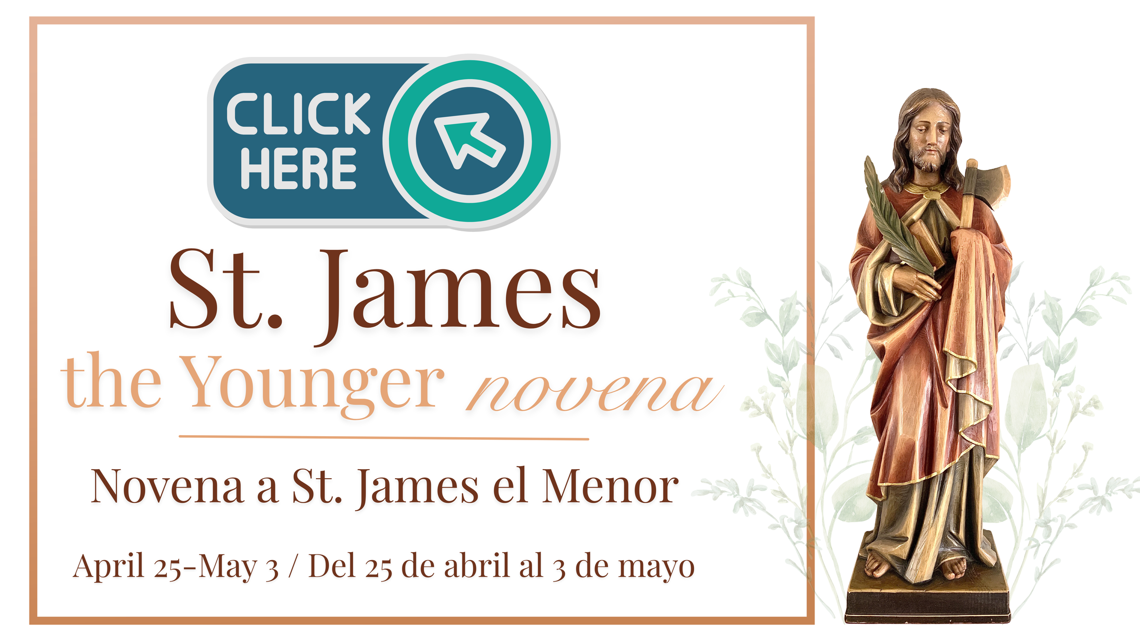 St. James The Younger Novena