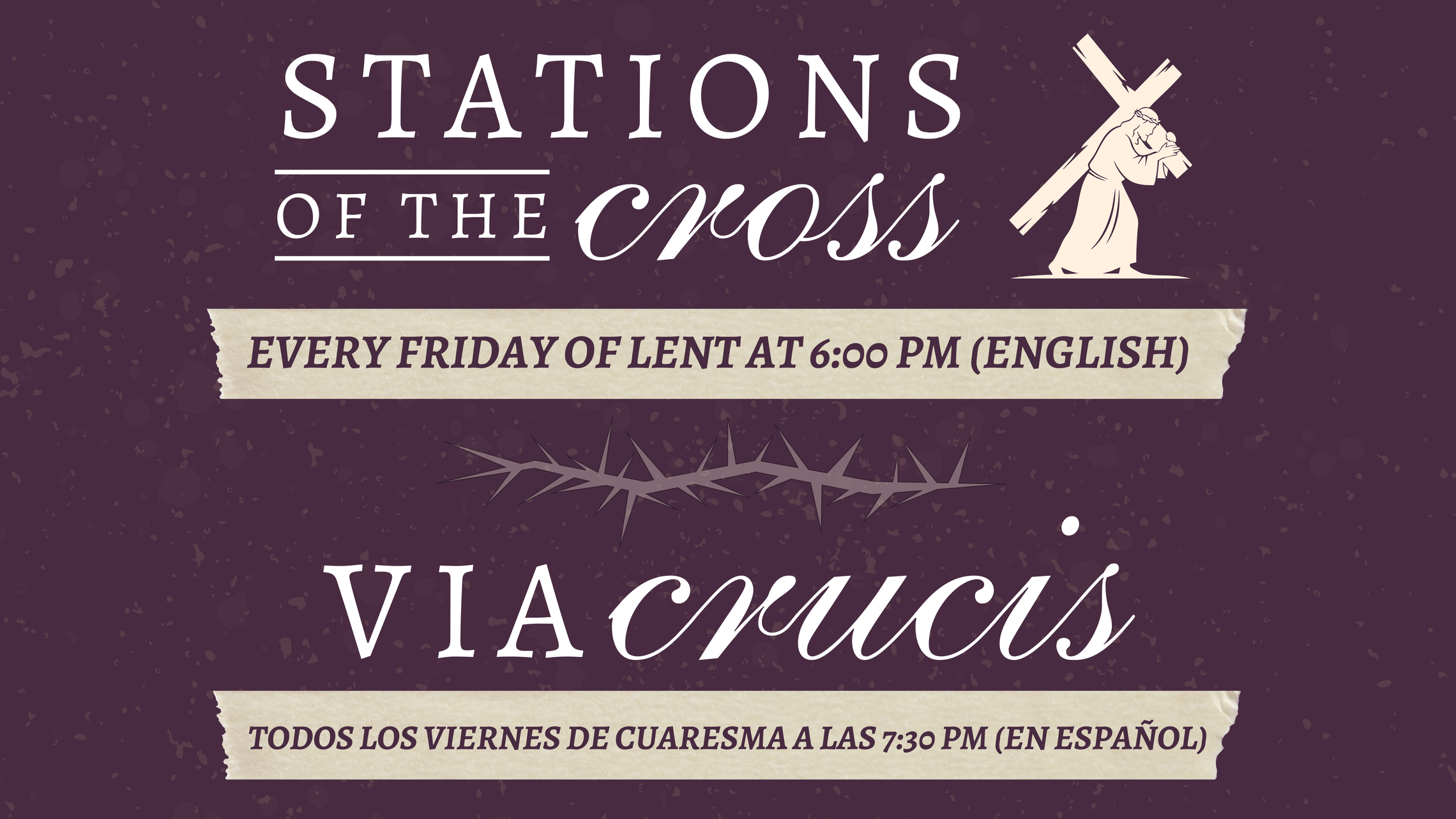 Stations Of The Cross Tvs 2