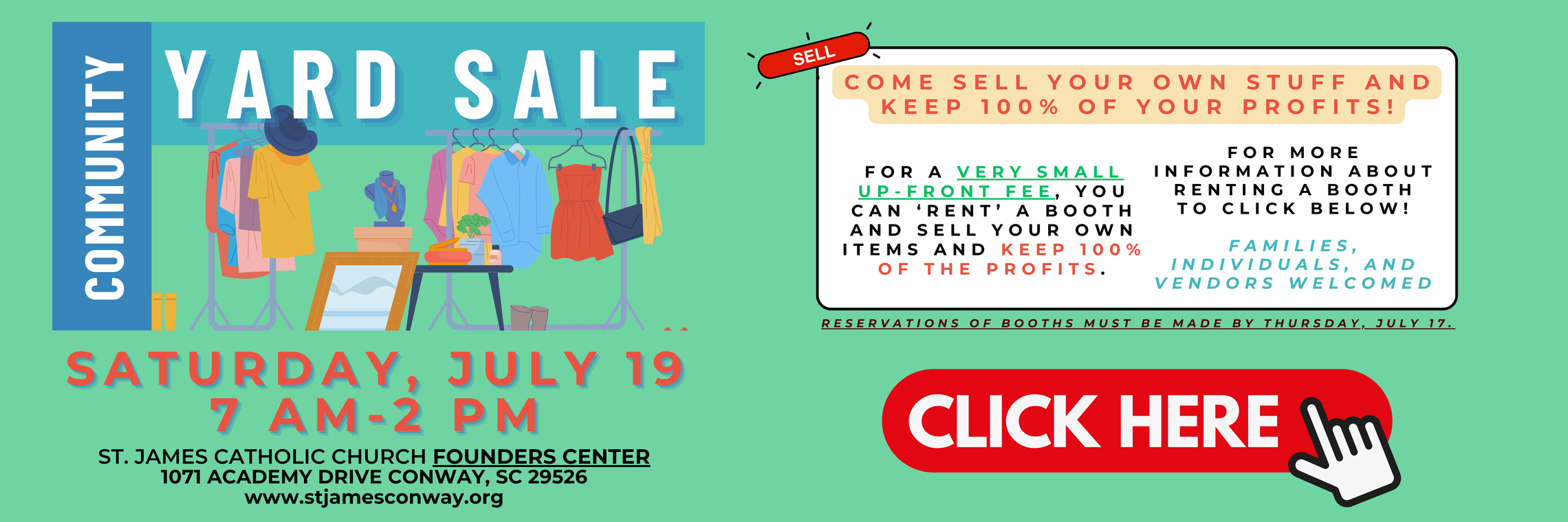 Community Yard Sale 1