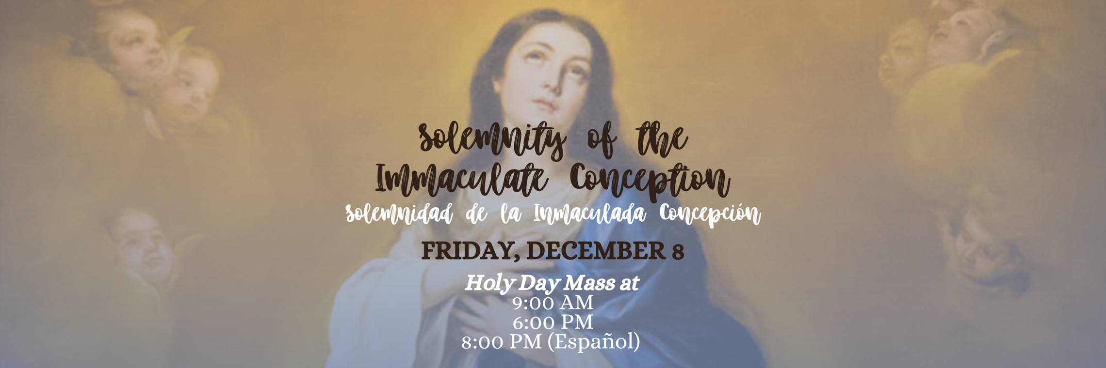 Solemnity Of The Immaculate Conception Web